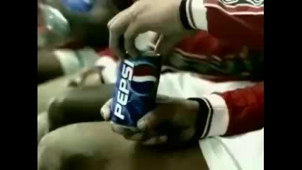 реклама на Пепси - Манчестър Юнайтед 