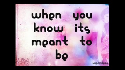 Selena Gomez - Naturally [lyrics]
