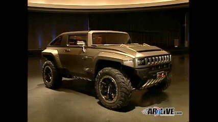 Ето Така Изглеждат Колите На Модел HUMMER HX Concept High Quality