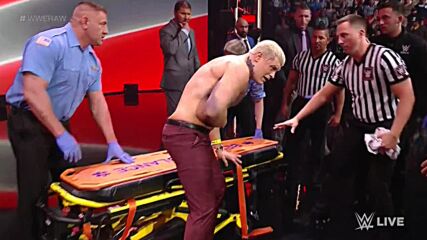 Cody Rhodes exits on his own two feet following Seth "Freakin" Rollins attack: Raw June 6, 2022
