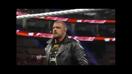 Wwe Raw 18.3.2013 Brock Lesnar And Triple H Contract Signing