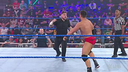 LA Knight is surrounded by enemies in battle with Joe Gacy: WWE NXT, Feb. 1, 2022