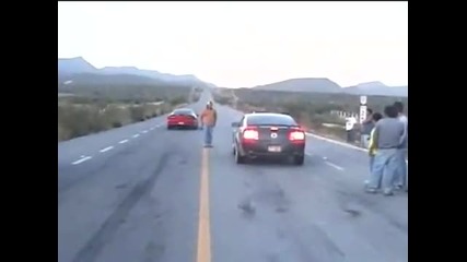 Mustang Gt 2006 Turbo Vs Camaro Ss Supercharged 