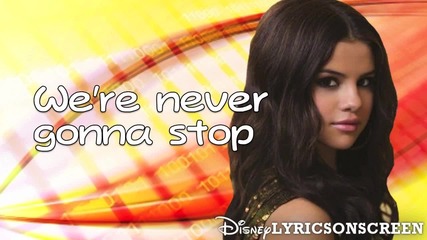 Selena Gomez & The Scene - Round & Round (lyrics Video) Hd