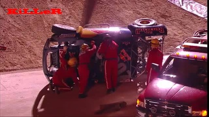 Луд умора няма! Задно салто с джипка. 