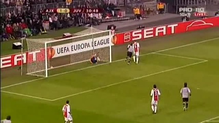 Лига Европа 1/16 - финал Аякс - Ювентус 1:2 