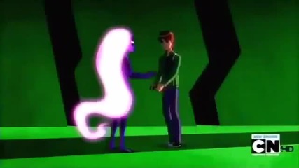 Ben and Gwen Tennyson Kiss Scene from Ultimate Alien