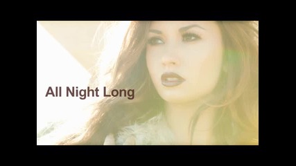 1. Demi Lovato - All Night Long ( ft. Missy Elliott & Timbaland )