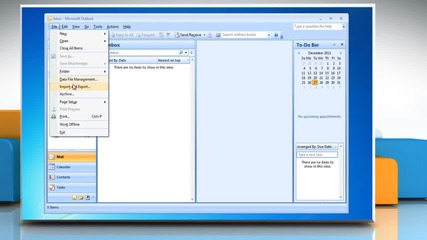 Microsoft® Outlook 2007: How to import Distribution List from a .csv file format on a Windows® 7