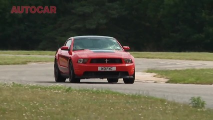 Mustang Boss 302 vs Chevrolet Camaro video feature by autocar.co.uk