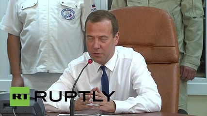 Russia: Medvedev 'impressed' by Vostochny Cosmodrome construction