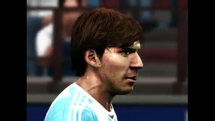 Messi es un zombie en Pes 2012