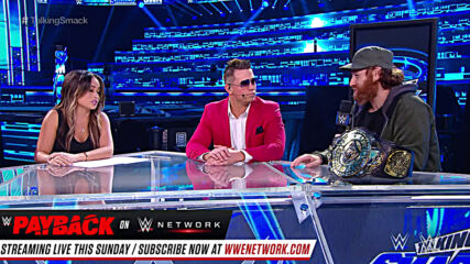 Sami Zayn demands Kayla Braxton call him the Intercontinental Champion: Talking Smack, August 29, 2020
