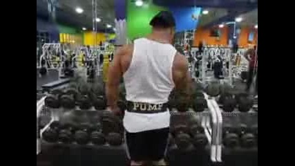 Peter Putnam Training Biceps