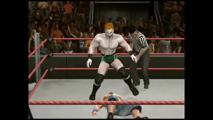 Wwe Svr10 Sheamus vs John Cena Tlc for Wwe Championship part2 