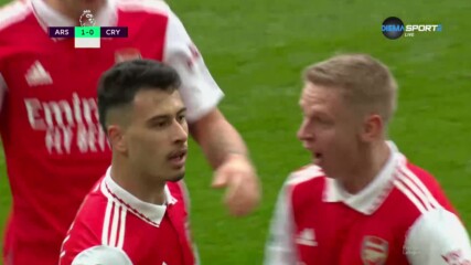 Арсенал - Кристал Палас 2:0 /първо полувреме/