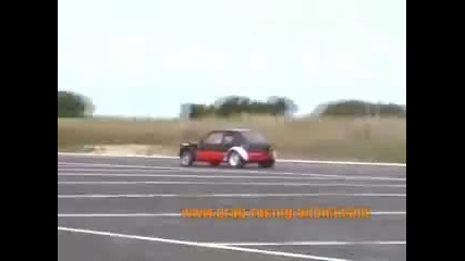 Peugeot 205 with supra 2jz turbo engine