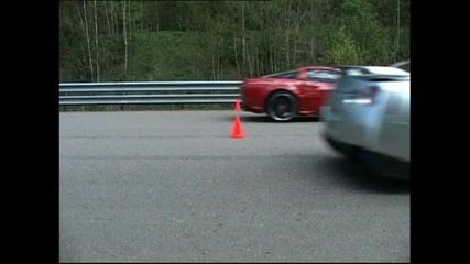 Dragtimes.info Nissan Gtr vs Corvette Lpe Zo6