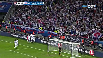 Голът на Марек Хамшик срещу Русия