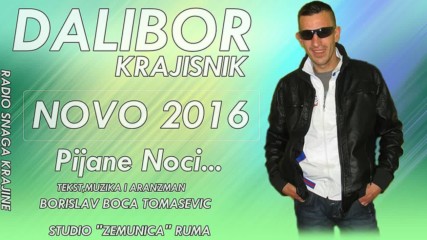 Dalibor Krajisnik - Pijane noci 2016