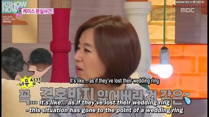[енг субс] Темин и Наън в '' We got married '' епизод 13 част 4