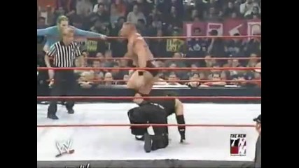 Hardys vs Brock Lesnar Handicap Match 