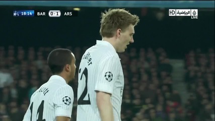 [hd] Барселона 4 - 1 Арсенал - Бентнер 0 - 1