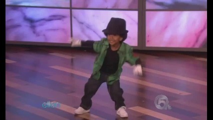 4 Year - Old Hip Hop Dancer Miles Brown On Ellen Show 
