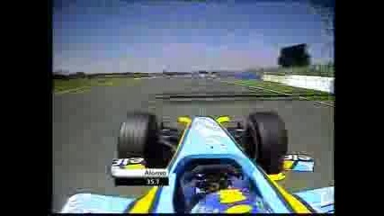 Fernando Alonso Pole Lap Silverstone 2006