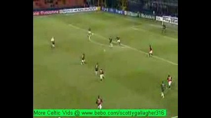 Milan V Celtic 04/12/2007 Champions League