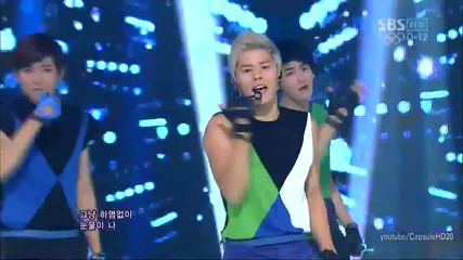 (hd) Ze:a - Aftermath ~ Inkigayo (15.07.2012)