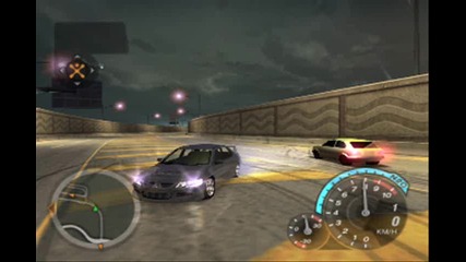 N F S underground2 - Burnout whit Lancer evo 8 - by me :) 