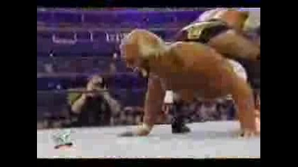 Hulk Hogan Vs The Rock - Wrestlemania 18