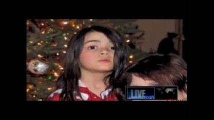 Paris, Prince, Blanket and Michael Jackson~last Christmas 