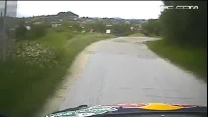 Kimi Raikkonen In - Car Rally Bulgaria shakedown