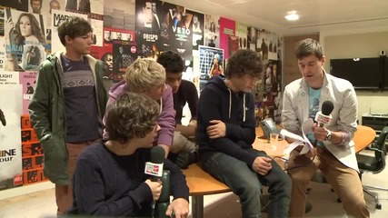 One Direction - Интервю за Virgin Red Room - отговарят на вашите въпроси част 1