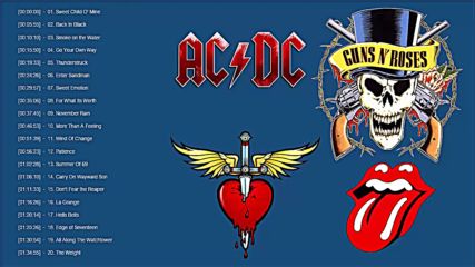 Top 100 Best Rock Songs Of All Time _ Greatest Classic Rock Songs The 70's 80's