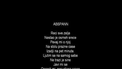 Sinan Sakic - 1985 - Nestao je osmeh srece.
