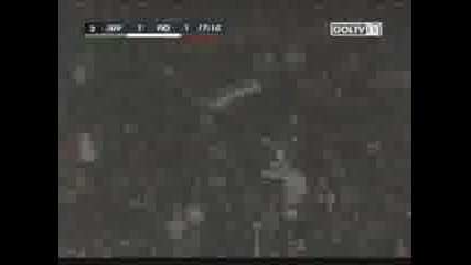 Juve - Fiorentina - Del Piero Гол