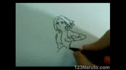 How To Draw Sakura Shippuuden