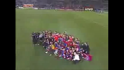 we are the champions - barcelona 2009