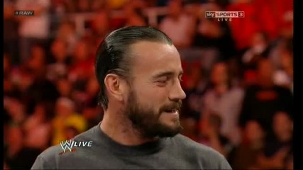 Wwe Raw 23.04.12 Cm Punk Прецаква Chris Jericho