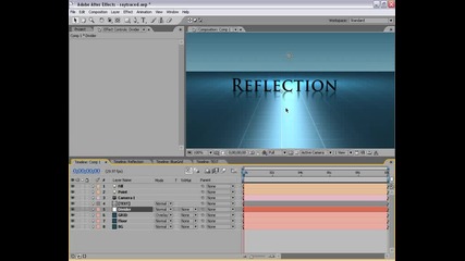 Adobe After Effects 7.0 3d Reflections part 1