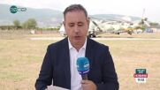 Националният флаг прелетя в небето над София