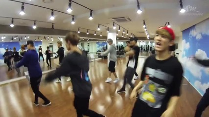 Exo - Growl Korean ver. - choreography practice 120813