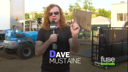 Megadeth on Rob Zombie, Album Anniversaries - Beale St Music Festival 2012