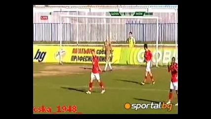 04.04.2010 Цска 1:1 Монтана (всички голове)