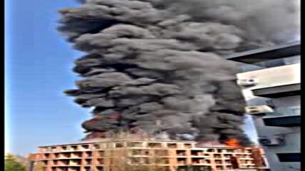 Пожар в Малинова долина