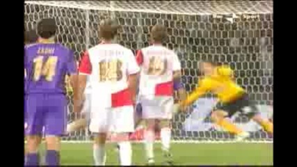 12.08 Фиорентина - Славия Прага 2:0 Джила гол