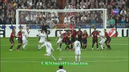Cristiano Ronaldo Cr7 Free Kick Goal vs. Ac Milan Hd By Cr7omer9production (360p) 